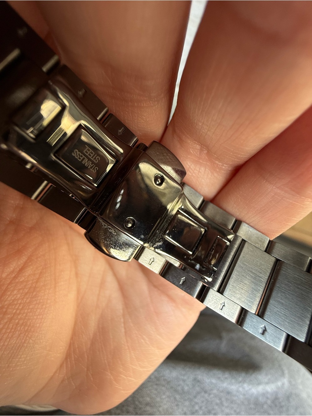 Bulova Gunmetal Gray Skeleton Automatic Men’s Watch - Picture 9 of 11